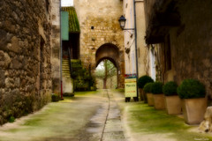 Medieval street - Photo of Poudenas