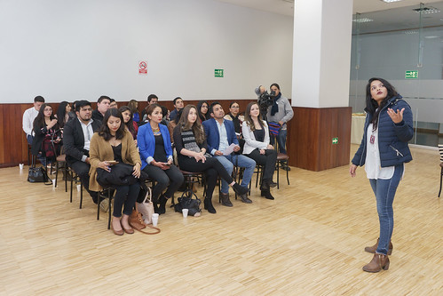  17 de enero de 2018 - Estudiantes de la Universidad Técnica Particular de Loja visitan la Asamblea Nacional.