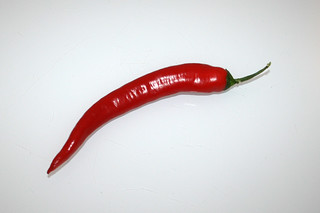 06 - Zutat Chili / Ingredient chili