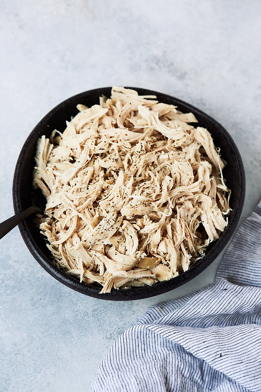 Instant Pot Shredded Chicken {with Recipe Ideas & Slow Cooker Variation}
