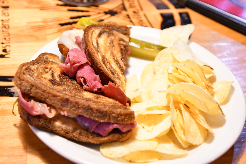 Reuben at Lil' Charlie's Restaurant and Brewery, Batesville, IN