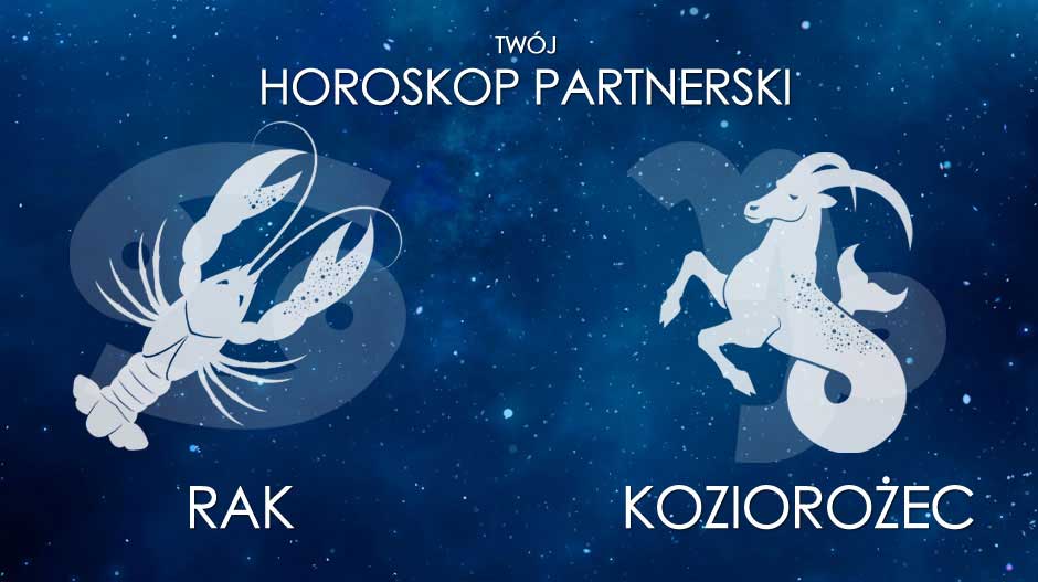 Horoskop partnerski Rak Koziorożec
