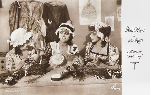 Pola Negri in Madame Dubarry (1919)