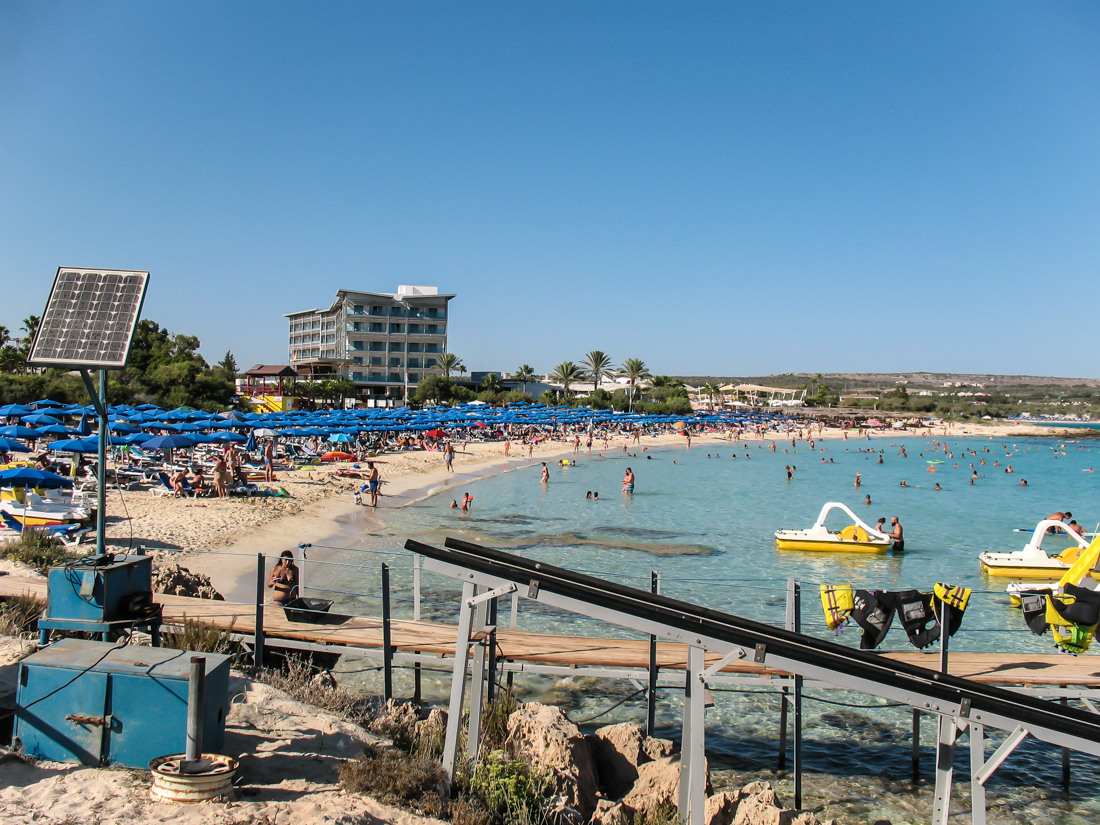 Пляжный Кипр. Сентябрь 2017 года.
