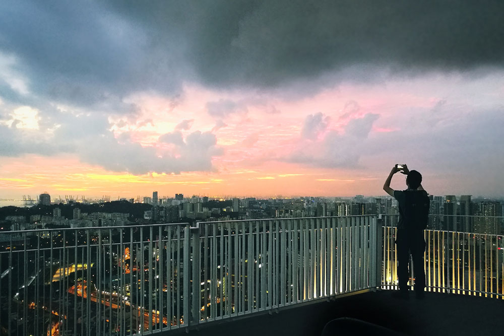 Things to do in Singapore: Catch the sunset at The Pinnacle@Duxton, Singapore