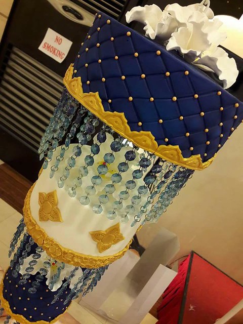 Chandelier Cake by Anne Villaflores of R's Cakes and Cupcakes