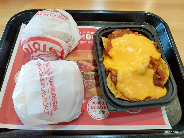  Wendy's lunch