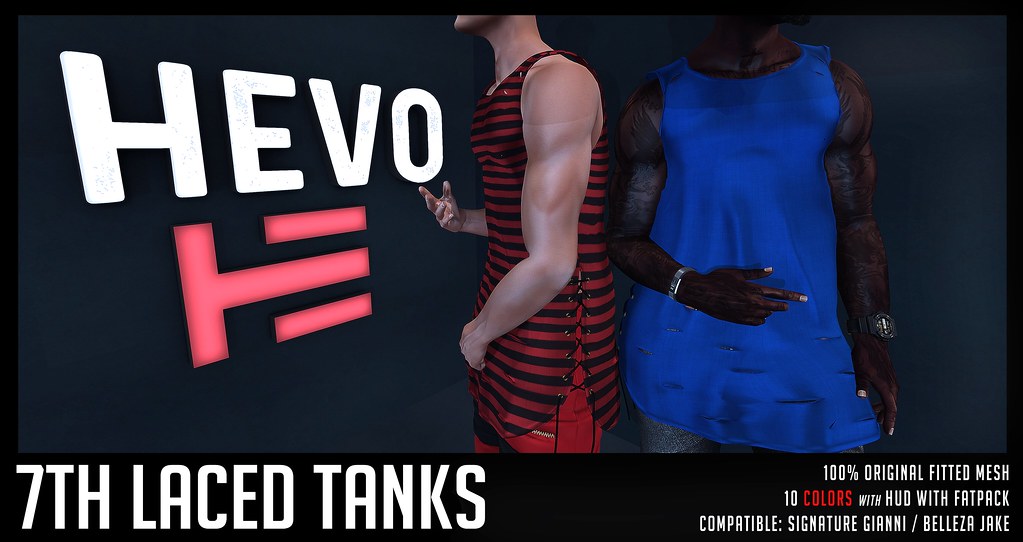 HEVO - 7TH Laced Tanks @ Hipster Men Event - TeleportHub.com Live!