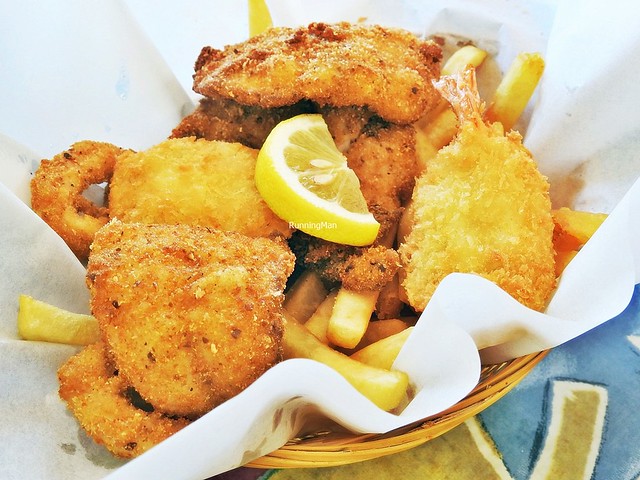Seafood And Chips