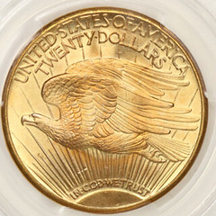 1932 Double Eagle reverse in slab