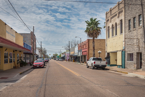 mainstreet texas towns derelict portlavaca buildings rundown oldtown historic downtown