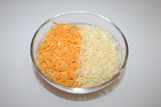 04 - Zutat geriebener Käse / Ingredient grated cheese