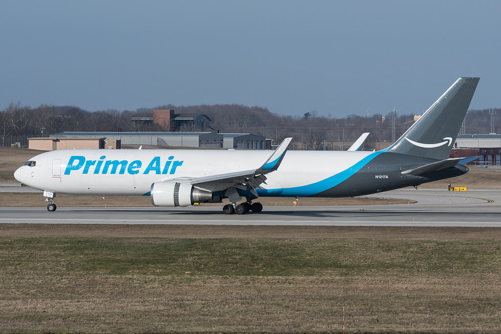 Amazon Prime Air (Atlas Air) // Boeing 767-375(ER) // N1217A (cn 25865, ln 430, fn 17A) // KCVG 3/9/18
