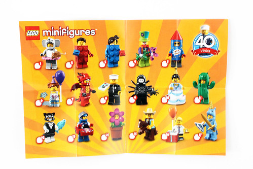 71021 Choose a figure Party Series LEGO: Collectable Minifigures Series 18 