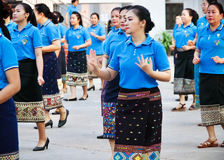 Lao Women's Union main IWD event in Vientiane Capital