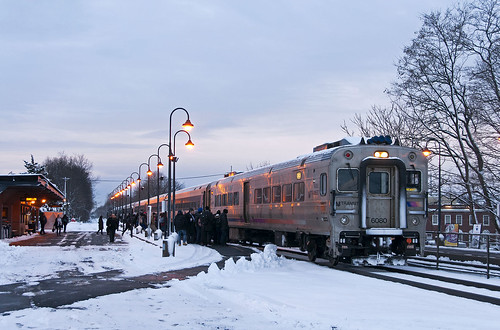 snow njt njtransit dunellennj raritanvalleyline cabcar commuter train railfan railroad