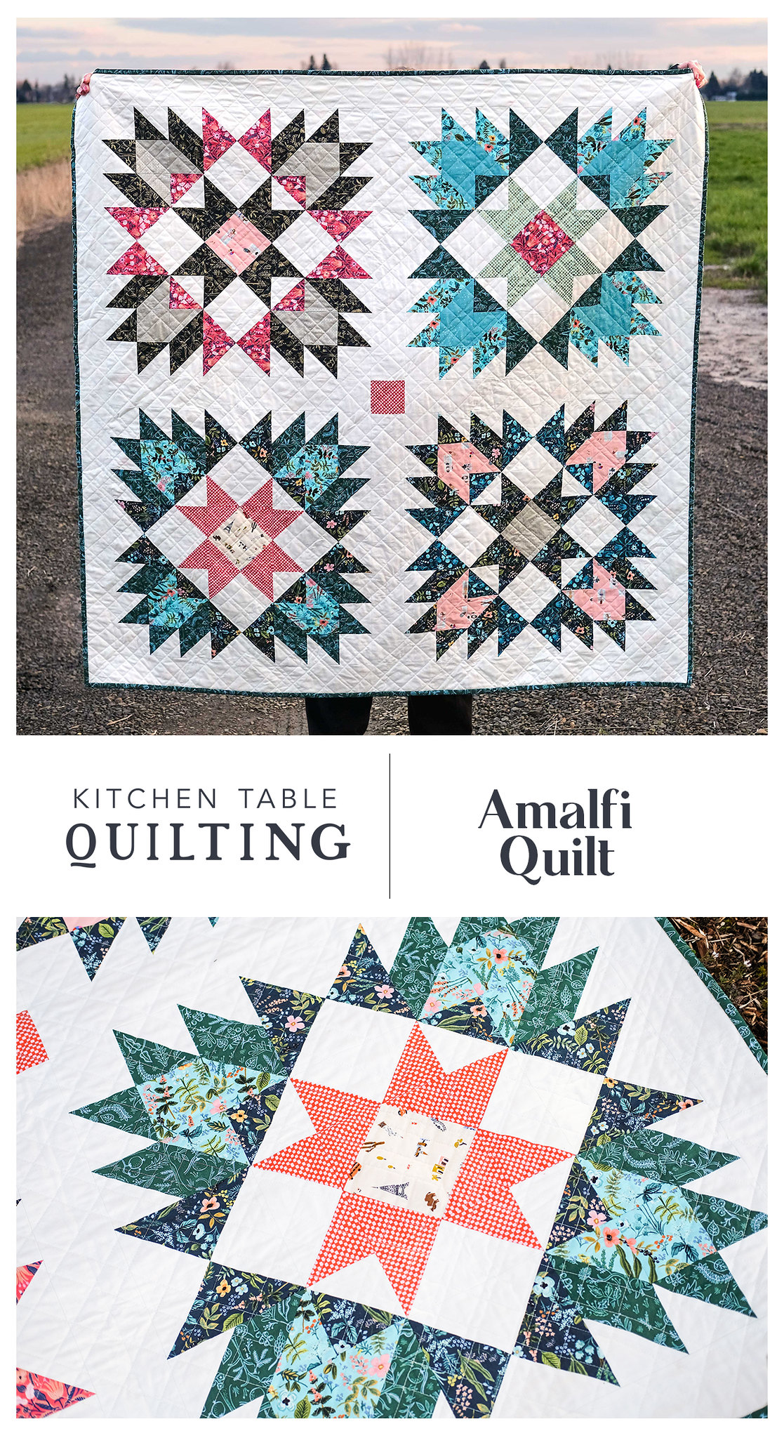 Amalfi Quilt - Kitchen Table Quilting