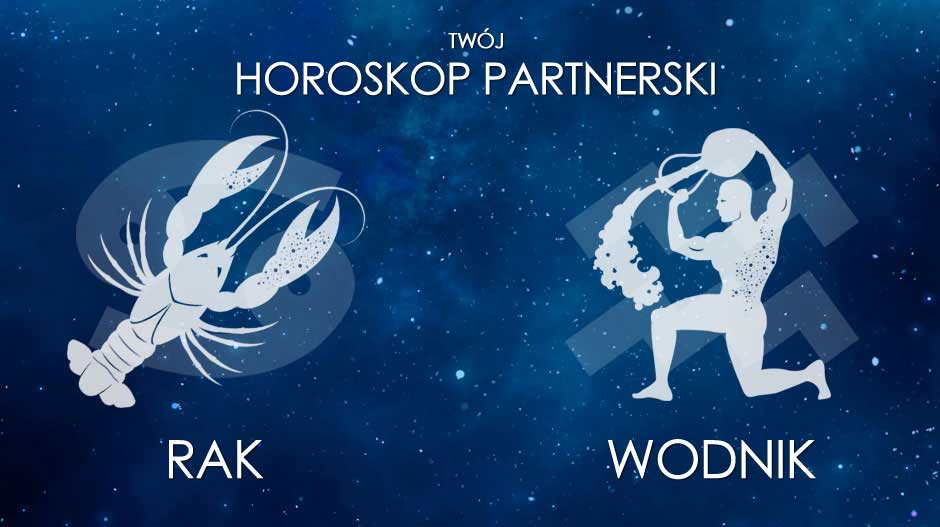 Horoskop partnerski Rak Wodnik