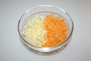 09 - Zutat geriebener Käse / Ingredient grated cheese