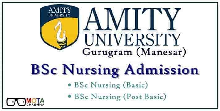 BSc Nursing in Amity University Gurgaon