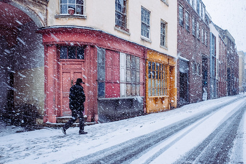 Snow, Bermondsey Street