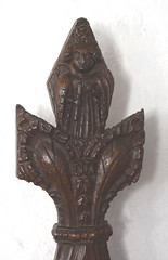 crowned angel holding a sceptre (15th Century)