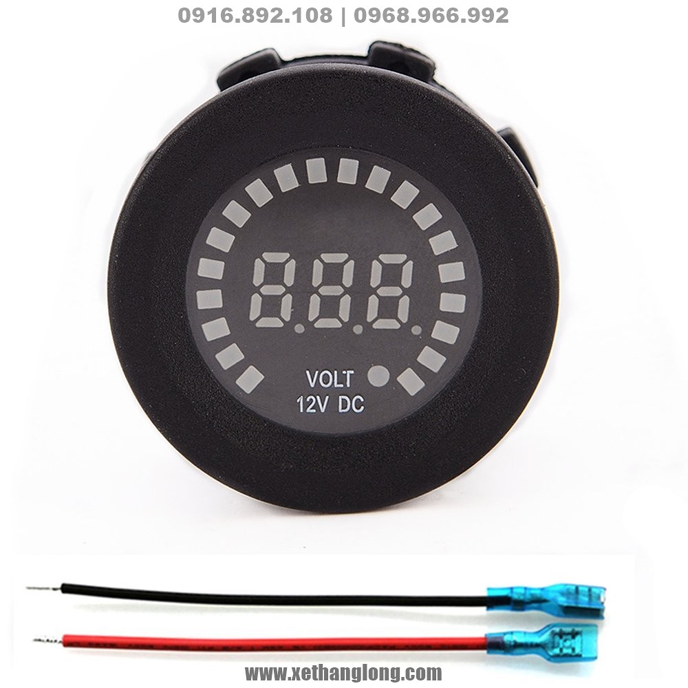 Đồng hồ đo điện bình và dây nối