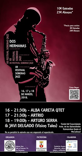 Cartel del Festival Soberao Jazz