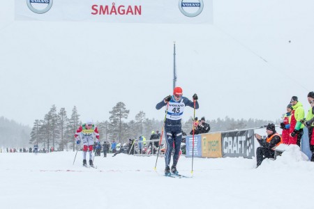 Výrazná stopa Bauer Ski Teamu na Vasově běhu: Smutná třetí, Šrail 60 km v úniku