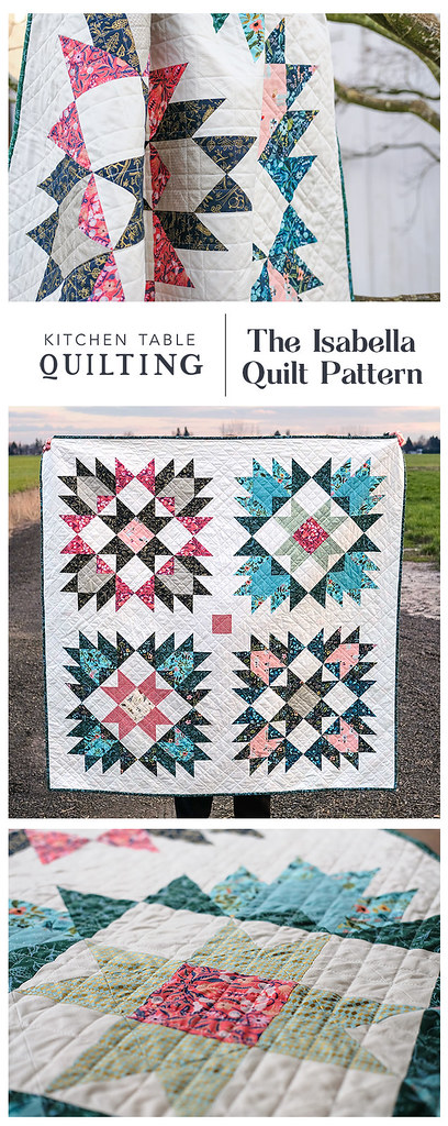 The Isabella Quilt Pattern - Kitchen Table Quilting