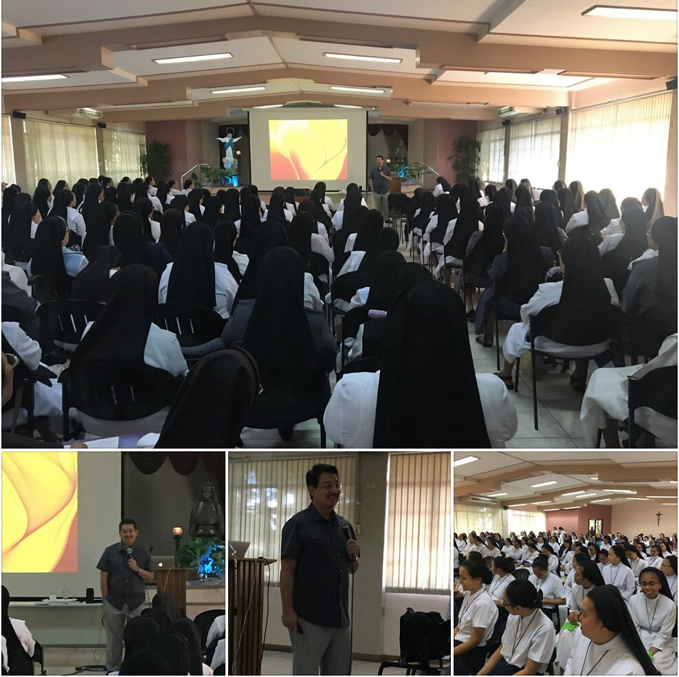 

Our Heart, God�s Home: Nouwen on the Spiritual Life (Whole-Day Seminar)
March 18, 2018 (Mother Ignacia Spirituality Center, RVM Compound)
Metro Manila, Philippines

