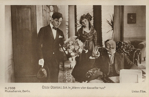 Ossi Oswalda in Wenn vier dasselbe tun (1917)