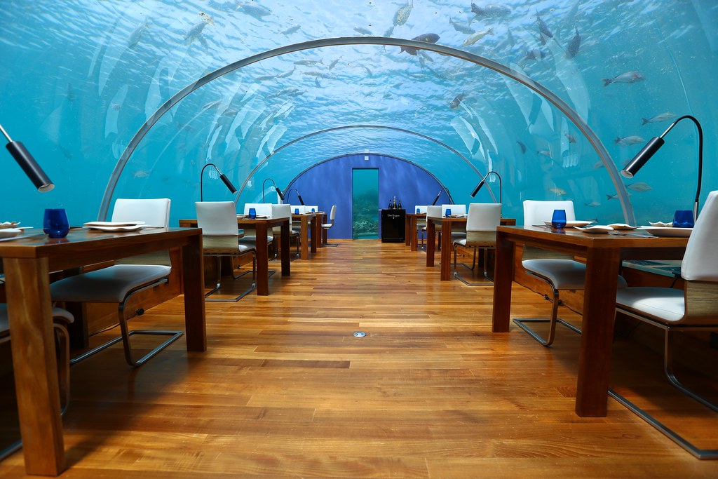 Maldives underwater restaurant 26