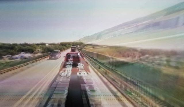 Sault Ste. Marie bridge glitch. #ridingthroughwalls #xcanadabikeride #googlestreetview #ontario #michigan #usacanadaborder #canadausaborder
