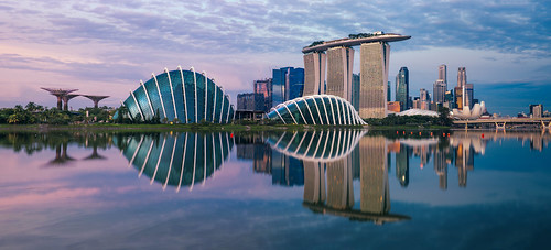 Cityscape of singapore city