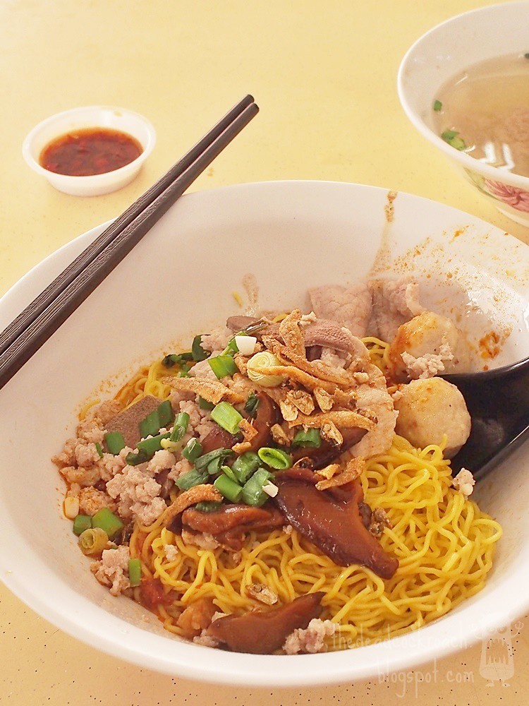 singapore,hougang,food review,minced pork noodle,成发咖啡屋,bak chor mee,seng huat coffee house,blk 811 hougang central