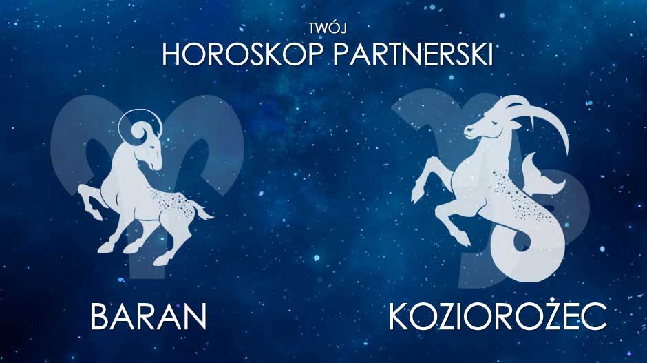 Horoskop partnerski Baran Koziorożec