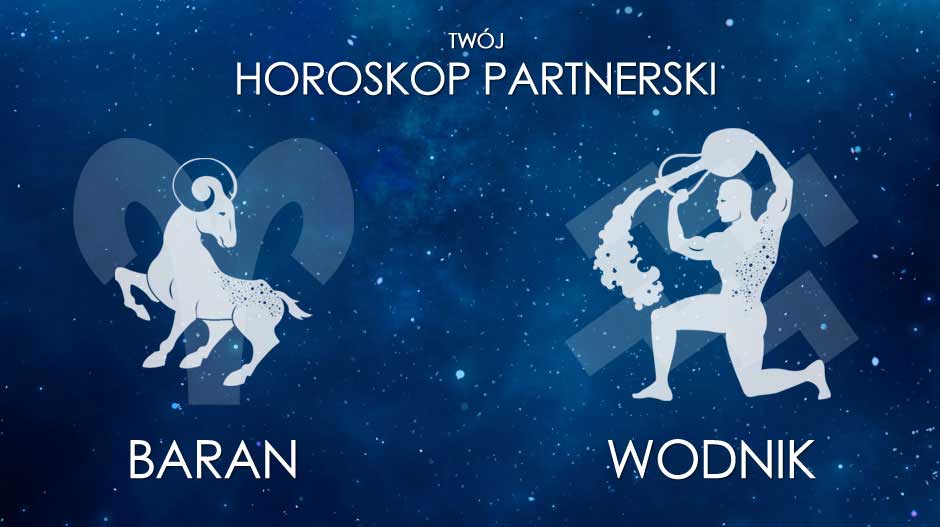 Horoskop partnerski Baran Wodnik