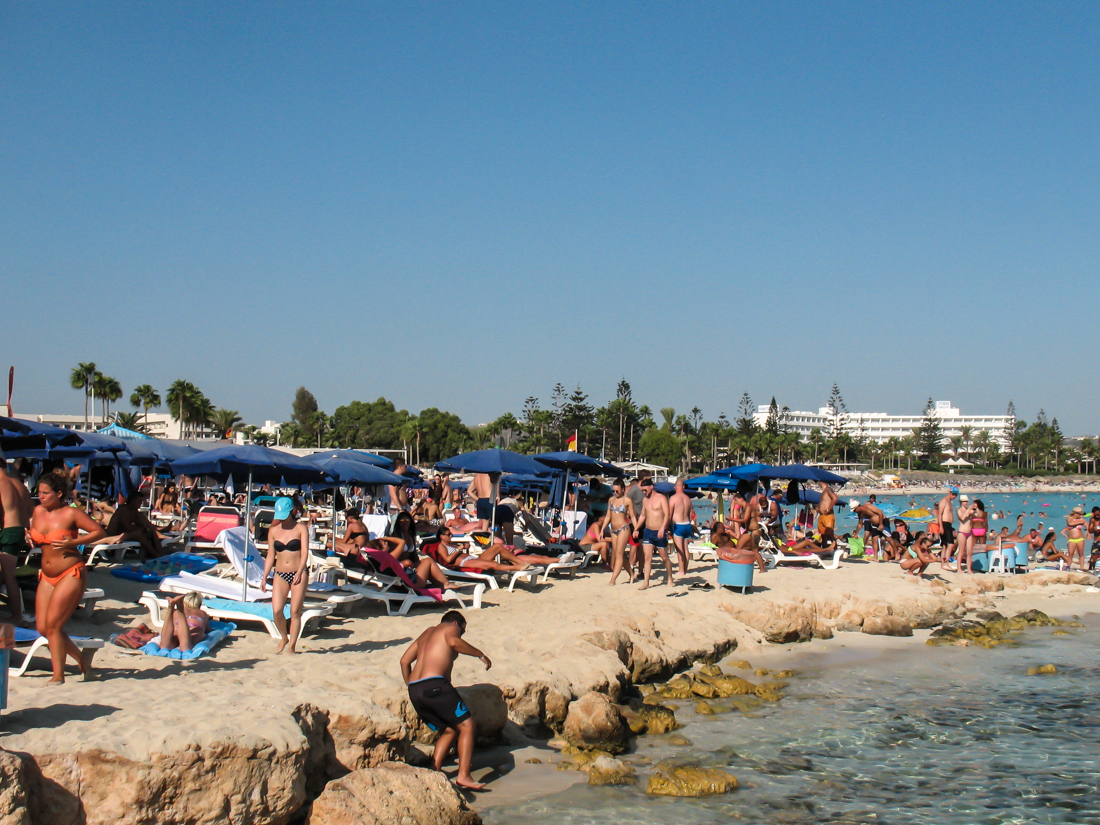 Пляжный Кипр. Сентябрь 2017 года.
