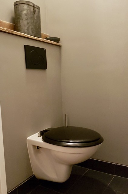 Toilet landelijke stijl