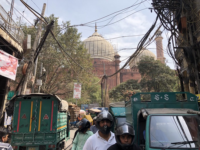 City Monument - Jama Masjid's Backside, Old Delhi