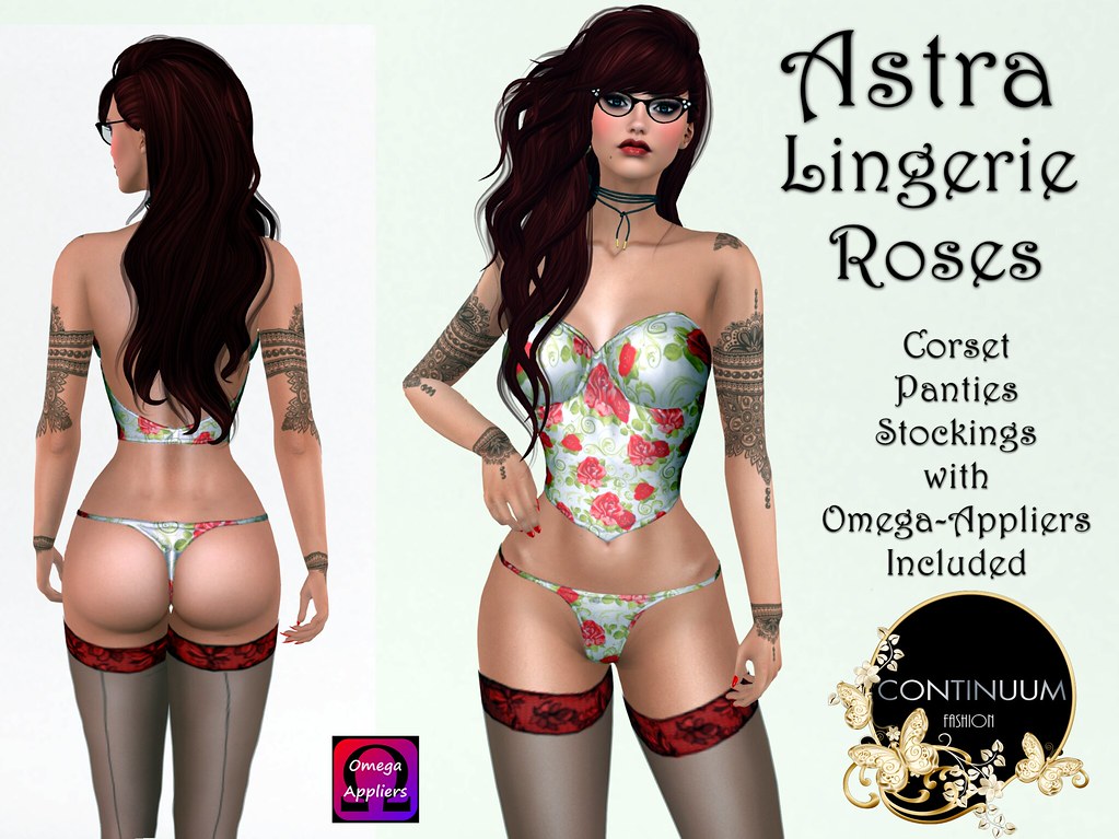 Continuum Astra Roses Lingerie GIFT