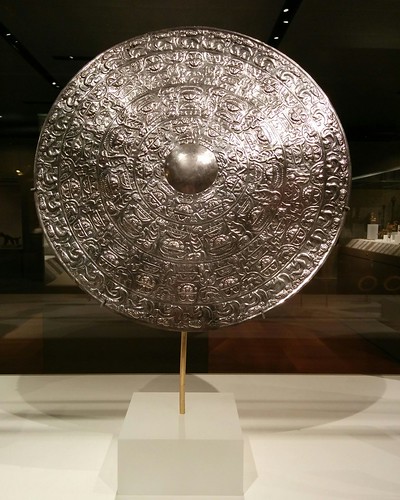 Disk (shield cover) #newyorkcity #newyork #manhattan #metmuseum #peru #silver #chimu #latergram