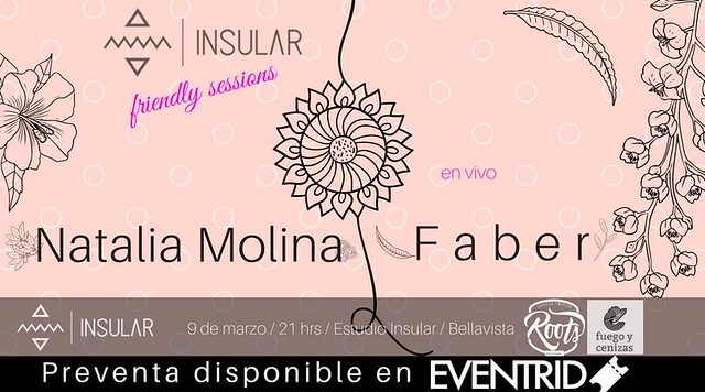Natalia Molina y Faber en Estudio Insular 9 marzo