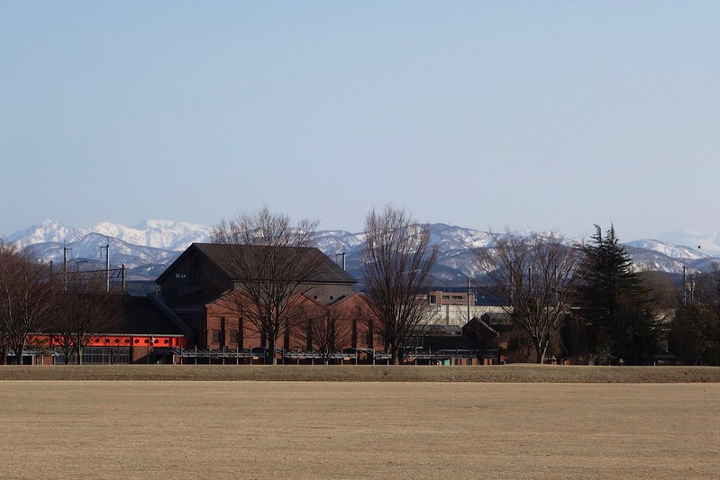 Hakusan Mountain View from Kanazawa City Art Village