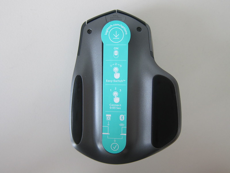 Logitech MX Master 2S Wireless Mouse - Bottom with Label