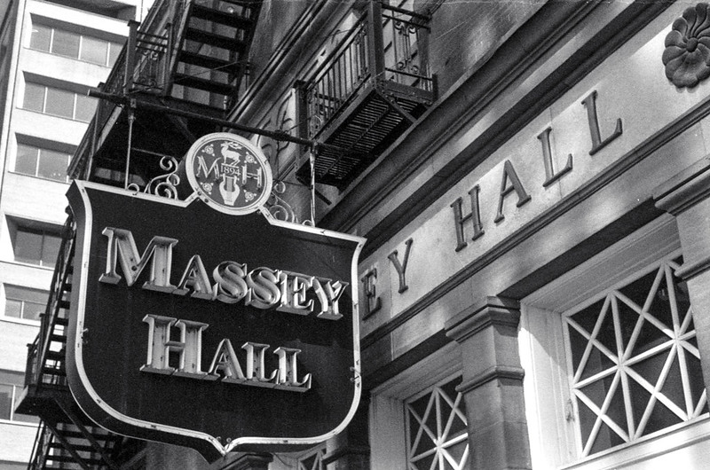Massey Hall Marquee