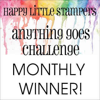 Happy Little Stampers - Anything Goes Winner Badge