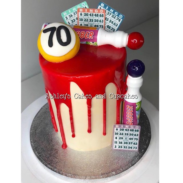Bingo Cake by Ashley's Cakes and Cupcakes