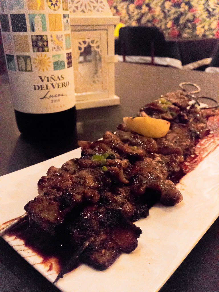 Oye Tapas & Grill Review - Grilled Pork Belly